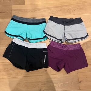 Lululemon size 8 shorts lot